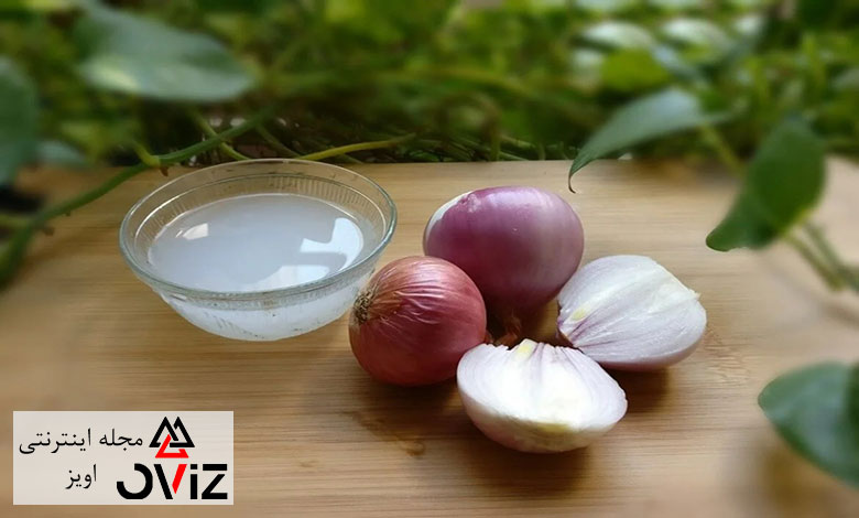آب پیاز برای درمان شپش سر