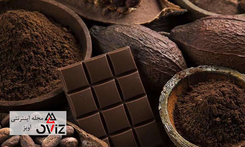 شکلات تلخ برای نفخ شکم