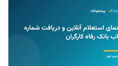 تصویر راهنمای استعلام و دریافت شماره شهاب بانک رفاه کارگران با کد ملی به صورت الکترونیکی